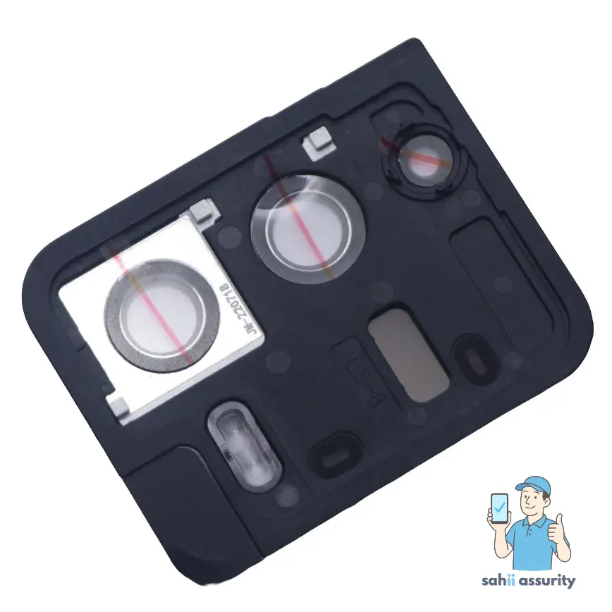 Camera Lens Glass with Frame for Vivo V25 Pro Blue thumbnail